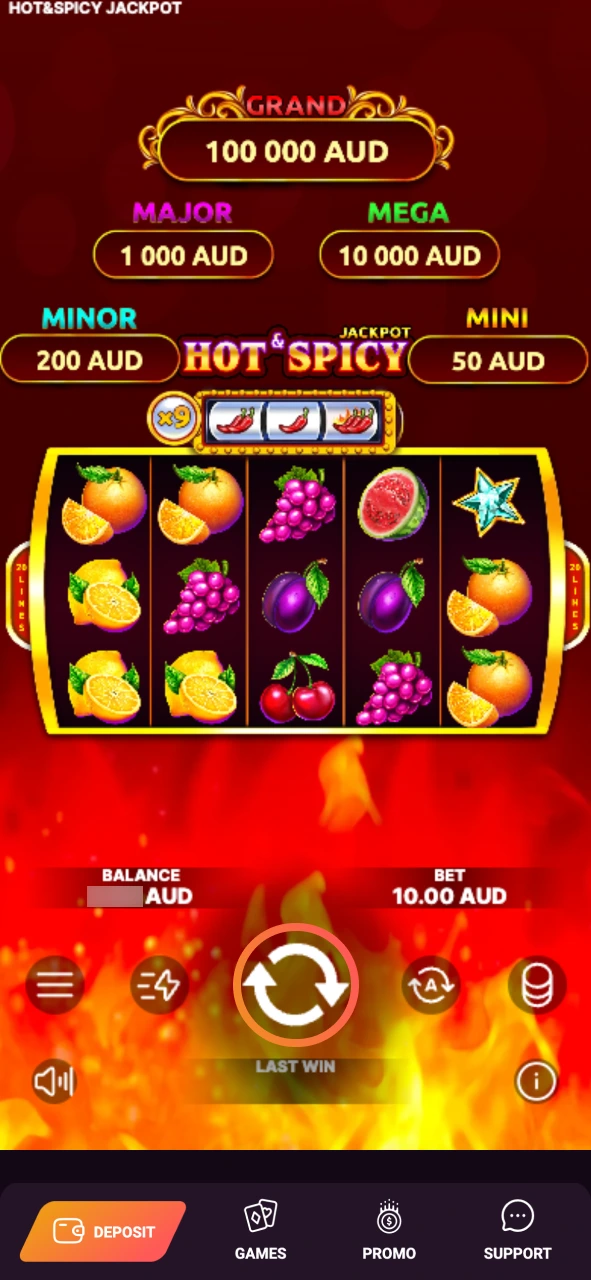 Spin the reels at Casinonic and track your wins with real time balance updates.