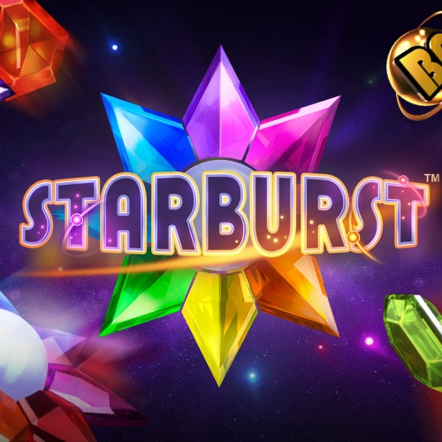 Try Starburst on Casinonic for smooth action and vibrant expanding wild features.
